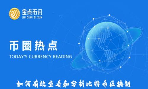 
如何有效查看和分析比特币区块链