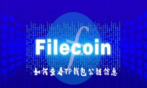  如何查看TP钱包公链信息